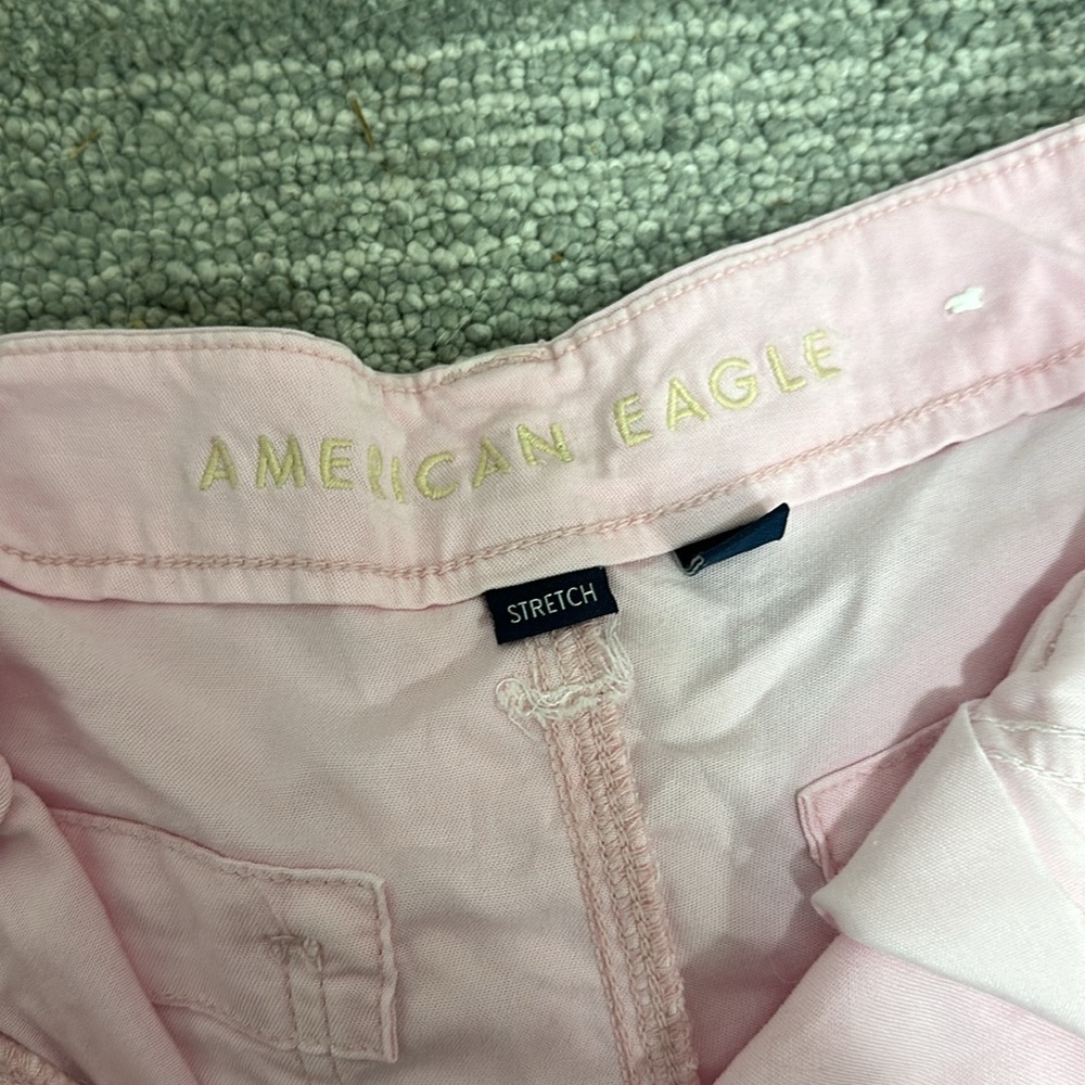 Light Pink American Eagle Cargo Pants